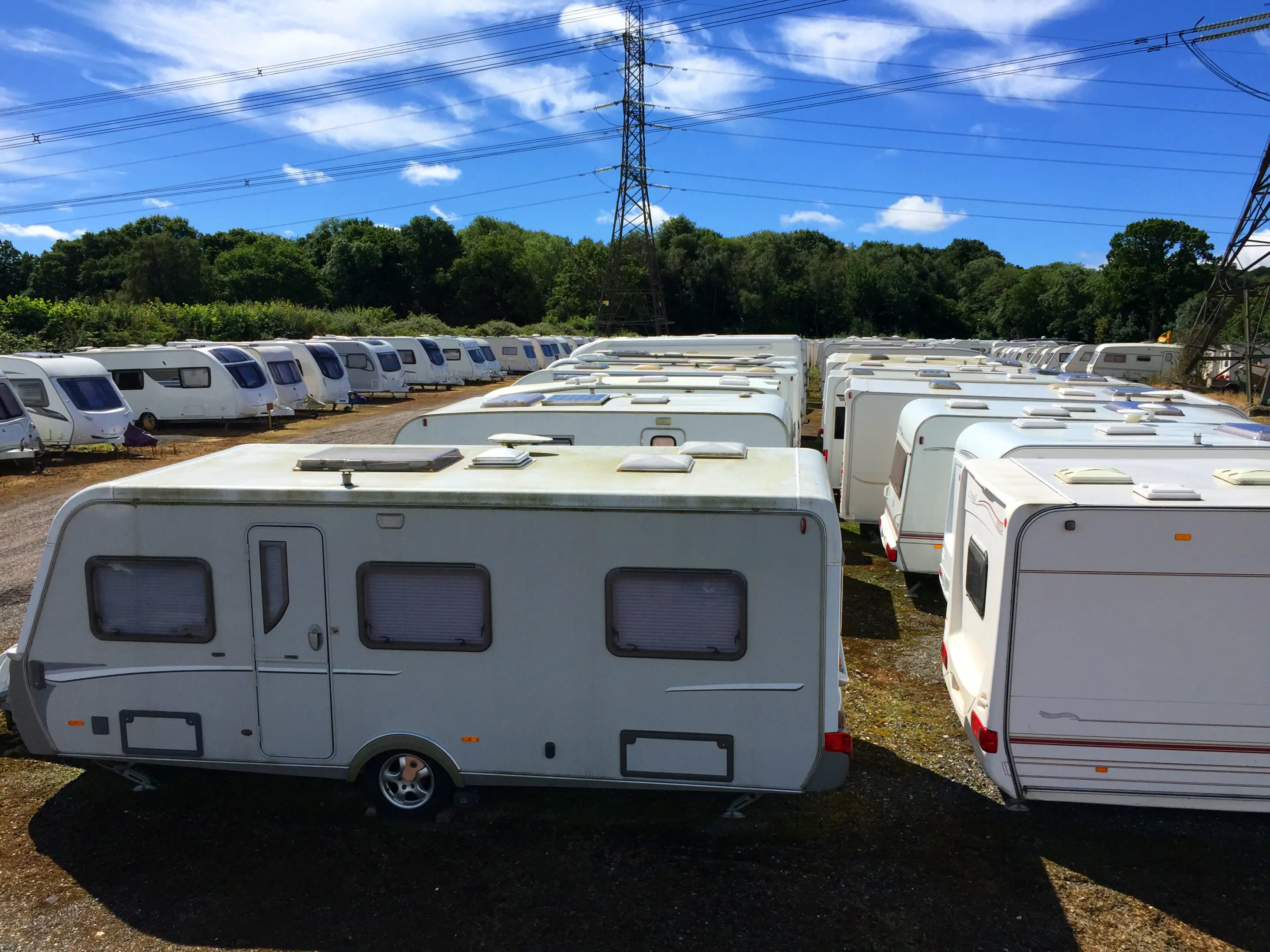 Caravan Storage Options - Blue Pine Caravan Storage
